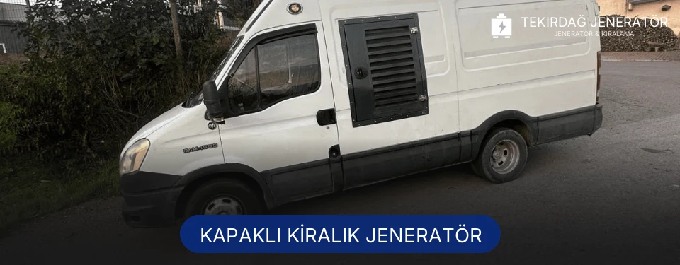 Kapaklı Kiralık Jeneratör Kapaklı Kiralık Jeneratör